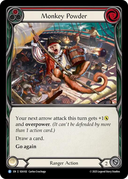 Image of Monkey Powder [SEA102] (High Seas)  Rainbow Foil