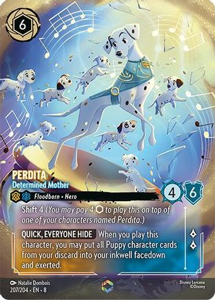 Image of Perdita - Determined Mother (Enchanted) (207/204) [Reign of Jafar]