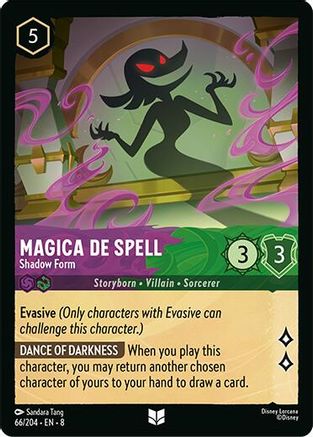 Image of Magica De Spell - Shadow Form (66/204) [Reign of Jafar]