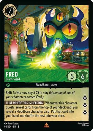 Image of Fred - Giant-Sized (98/204) [Reign of Jafar]