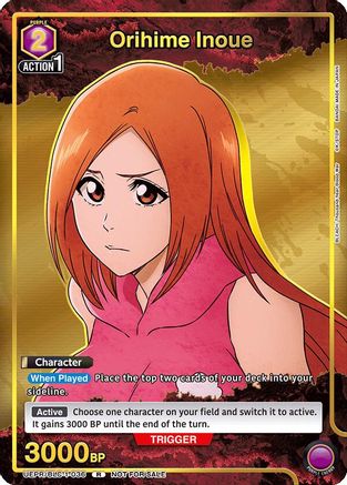 Image of Orihime Inoue (Gold) (UEPR/BLC-1-036) - Union Arena Promotion Cards Foil