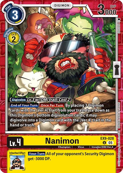 Image of Nanimon [EX9-028] [Versus Monsters]