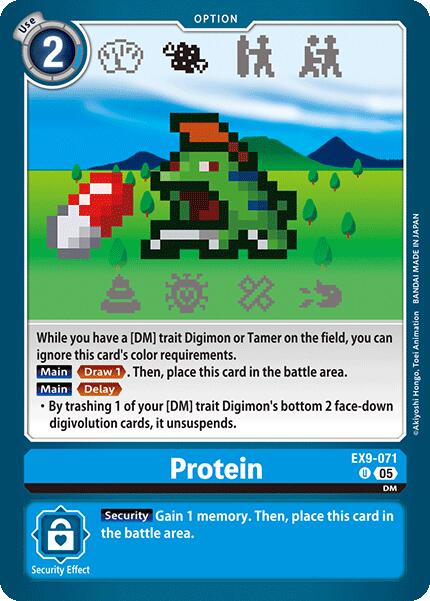 Image of Protein [EX9-071] [Versus Monsters]