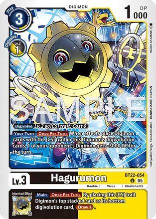 Image of Hagurumon [BT22-054] [Cyber Eden]
