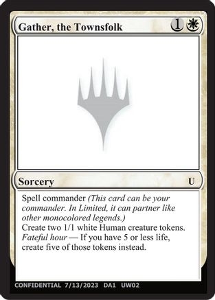 Image of Gather, the Townsfolk [Unknown Event]