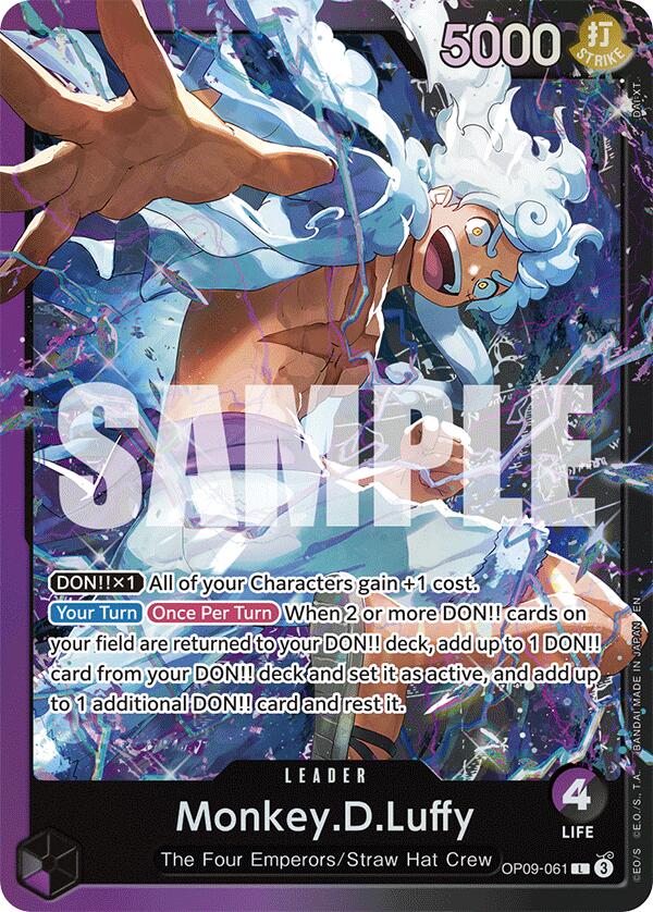 Image of Monkey.D.Luffy (OP09-061) [Starter Deck: Purple/Black Monkey.D.Luffy]