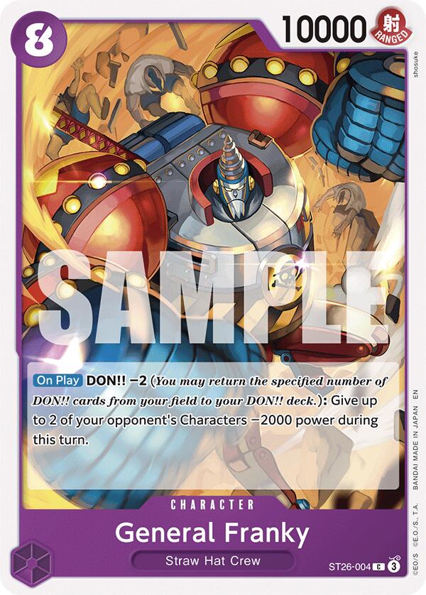 Image of General Franky [Starter Deck: Purple/Black Monkey.D.Luffy]