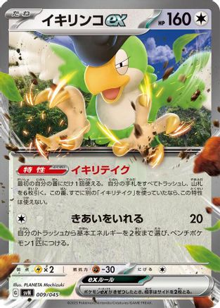 Image of Squawkabilly ex (009/045) - SVN Battle Partners Deck Build Box Holofoil