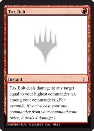 Image of Tax Bolt [Mystery Booster]