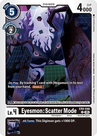 Image of Eyesmon: Scatter Mode [EX9-048] [Versus Monsters]