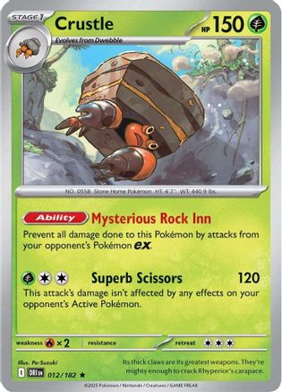 Image of Crustle (012/182) [Scarlet & Violet: Destined Rivals]