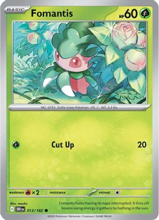 Image of Fomantis (013/182) [Scarlet & Violet: Destined Rivals]