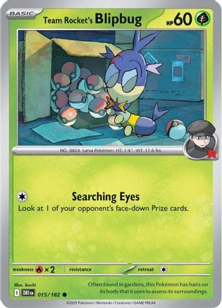 Image of Team Rocket's Blipbug (015/182) [Scarlet & Violet: Destined Rivals]
