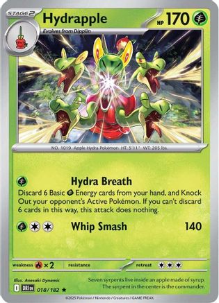Image of Hydrapple (018/182) [Scarlet & Violet: Destined Rivals]