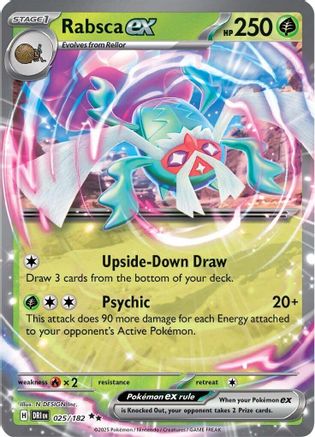 Image of Rabsca ex (025/182) [Scarlet & Violet: Destined Rivals]