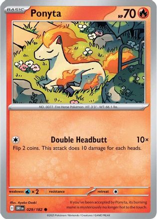 Image of Ponyta (029/182) [Scarlet & Violet: Destined Rivals]