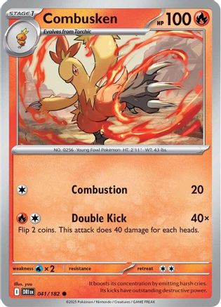 Image of Combusken (041/182) [Scarlet & Violet: Destined Rivals]