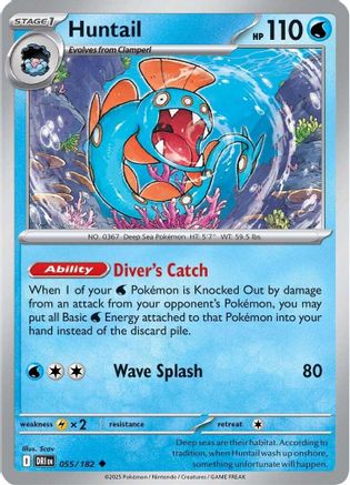 Image of Huntail (055/182) [Scarlet & Violet: Destined Rivals]