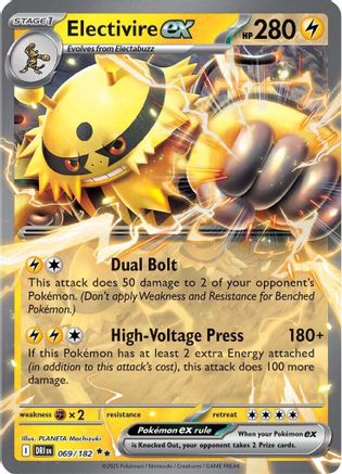 Image of Electivire ex (069/182) [Scarlet & Violet: Destined Rivals]