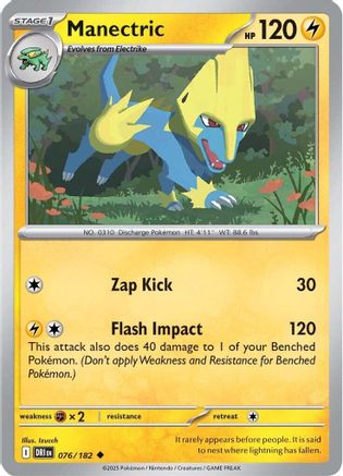 Image of Manectric (076/182) [Scarlet & Violet: Destined Rivals]