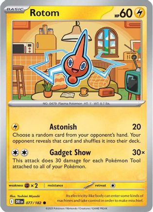 Image of Rotom (077/182) [Scarlet & Violet: Destined Rivals]