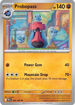 Image of Probopass (098/182) [Scarlet & Violet: Destined Rivals]
