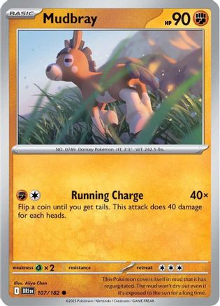 Image of Mudbray (107/182) [Scarlet & Violet: Destined Rivals]