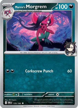 Image of Marnie's Morgrem (135/182) [Scarlet & Violet: Destined Rivals]