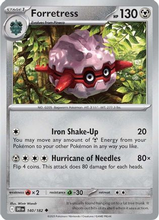 Image of Forretress (140/182) [Scarlet & Violet: Destined Rivals]