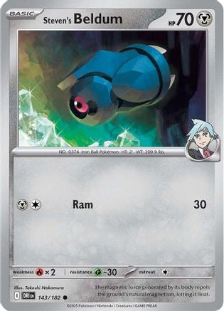 Image of Steven's Beldum (143/182) [Scarlet & Violet: Destined Rivals]