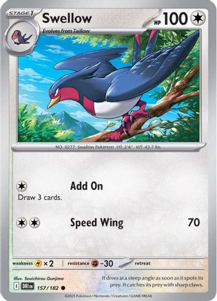 Image of Swellow (157/182) [Scarlet & Violet: Destined Rivals]
