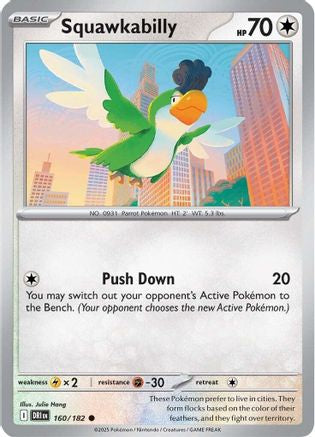 Image of Squawkabilly (160/182) [Scarlet & Violet: Destined Rivals]