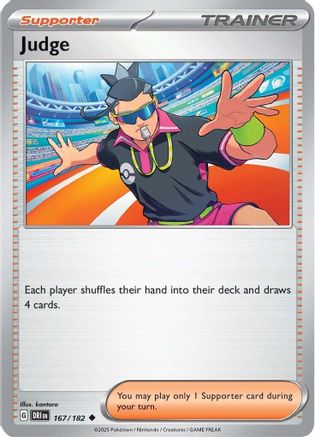 Image of Judge (167/182) [Scarlet & Violet: Destined Rivals]