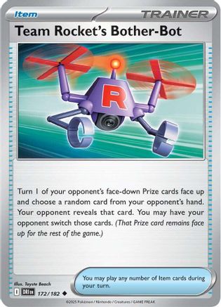 Image of Team Rocket's Bother-Bot (172/182) [Scarlet & Violet: Destined Rivals]