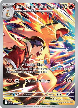 Image of Ethan's Typhlosion (190/182) [Scarlet & Violet: Destined Rivals]