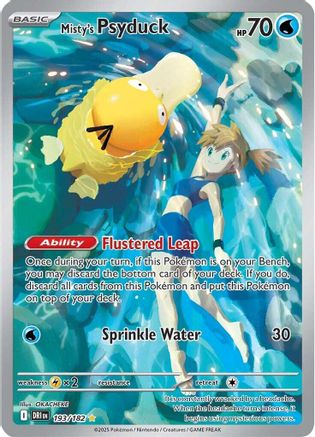 Image of Misty's Psyduck (193/182) [Scarlet & Violet: Destined Rivals]