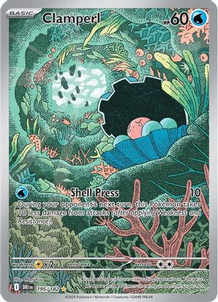 Image of Clamperl (195/182) [Scarlet & Violet: Destined Rivals]