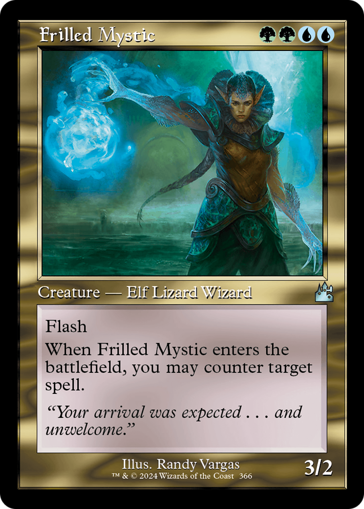 Image of Frilled Mystic (Retro Frame) [Ravnica Remastered]