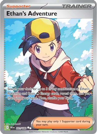Image of Ethan's Adventure (221/182) [Scarlet & Violet: Destined Rivals]