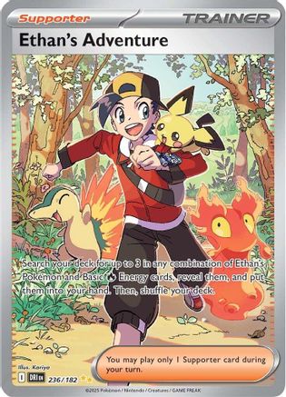 Image of Ethan's Adventure (236/182) [Scarlet & Violet: Destined Rivals]