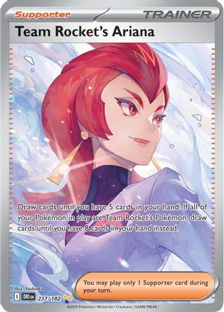 Image of Team Rocket's Ariana (237/182) [Scarlet & Violet: Destined Rivals]