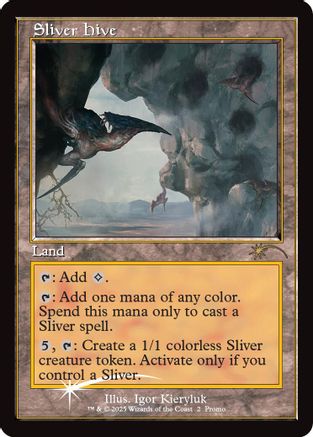 Image of Sliver Hive (Retro Frame) [Secret Lair Drop Series]
