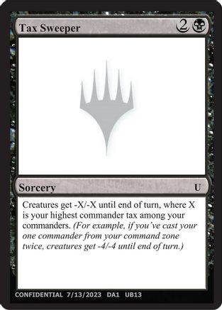 Image of Tax Sweeper [Mystery Booster]