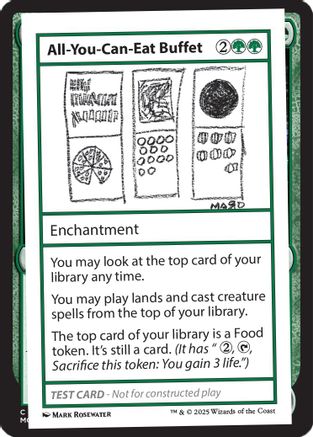 Image of All-You-Can-Eat Buffet [Mystery Booster Playtest Cards]