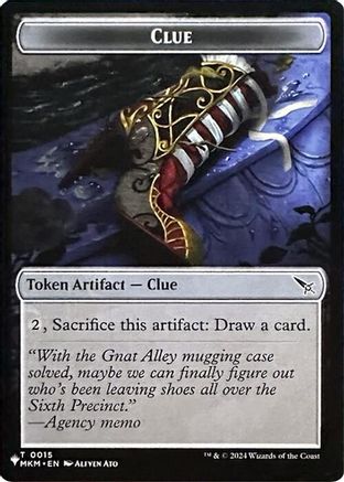 Image of Clue // Copy Double-Sided Token [The List]