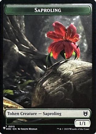 Image of Saproling // Ape Double-Sided Token [The List]