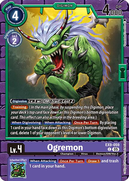 Image of Ogremon [EX9-059] [Versus Monsters]