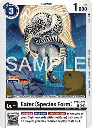 Image of Eater [BT22-079] (Species Form) [Cyber Eden]