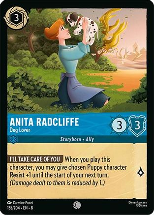 Image of Anita Radcliffe - Dog Lover (155/204) [Reign of Jafar]