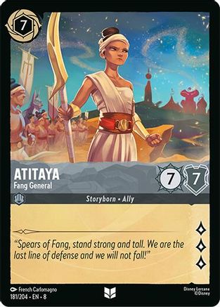 Image of Atitaya - Fang General (181/204) [Reign of Jafar]